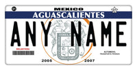 Custom Aguascalientes 2 Plate/Case