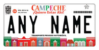 Custom Campeche Plate/Case