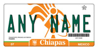 Custom Chiapas Plate/Case