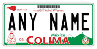 Custom Colima Plate/Case