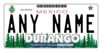 Custom Durango Trees Plate/Case