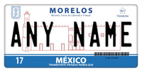 Custom Morelos Plate/Case