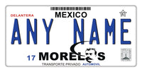 Custom Morelos 2 Plate/Case