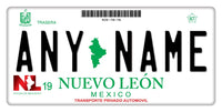 Custom Nuevo Le??n Plate/Case