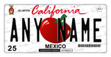 Custom Sinaloa New Plate/Case