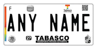 Custom Tabasco Plate/Case