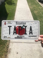 Custom Sinaloa Plate/Case